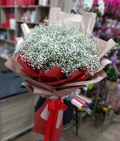 Букет цветов из: Гипсофила в Ракитном