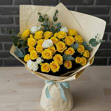 Букет цветов из:  Розы #REPLACE_PRED# Ракитном