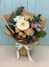 Букет цветов из:  Герберы и Хризантемы в Ракитном