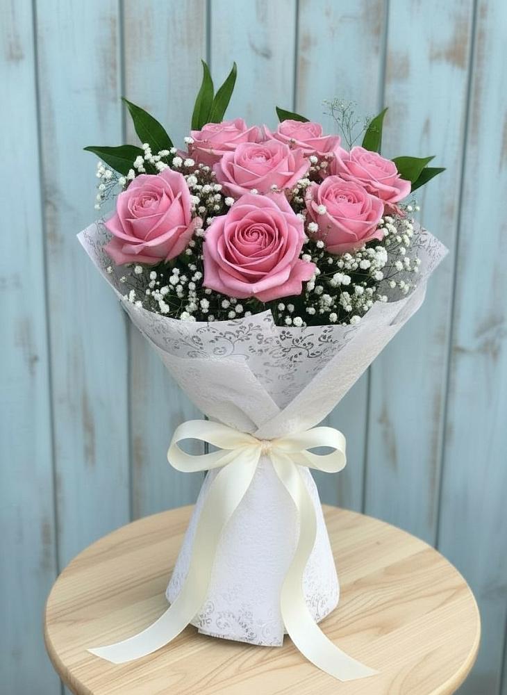 Букет цветов из: Розы в Ракитном