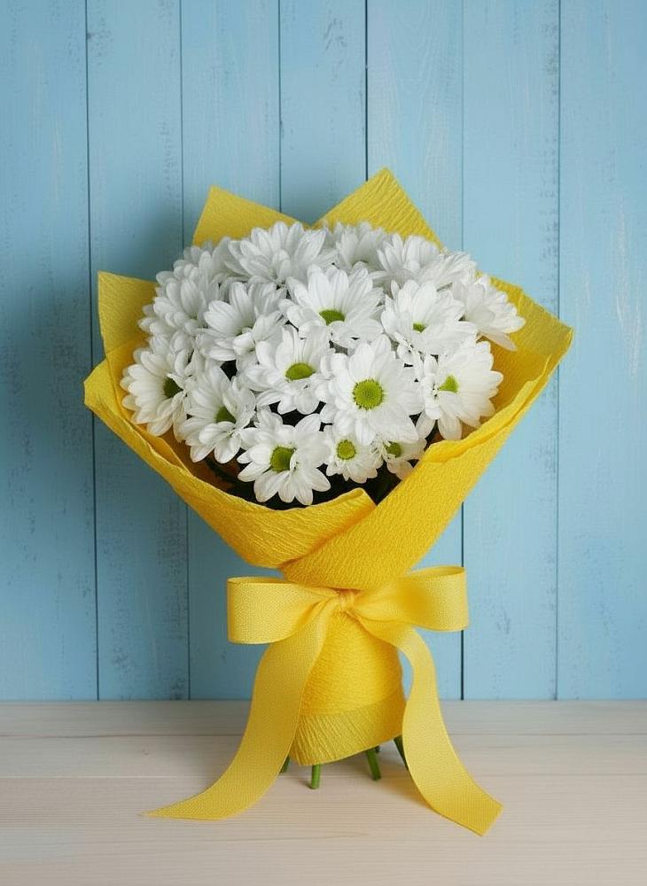 Букет цветов из: Хризантемы в Ракитном